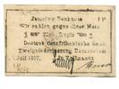 Deutsch-Ostafrika, 1 Rupie Buschnote, -