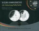 Deutschland 20 Euro ~ 125. Geburtstag Nelly Sachs ~ -