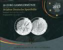 Deutschland 20 Euro ~ 50 Jahre Deutsche Sporthilfe ~ -