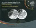 Deutschland 20 Euro ~ 250. Geburtstag Alexander von Humboldt ~ -