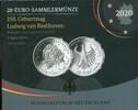 Deutschland 20 Euro ~ 250. Geburtstag Ludwig van Beethoven ~ -