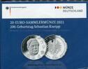 Deutschland 20 Euro ~ 200. Geburtstag Sebastian Kneipp ~ -