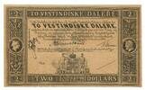 Dänisch Westindien, 2 Dollars -