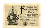 5 Bio. Mark 26.10.1923-1.4.1924 Bayern Augsburg, I-/II