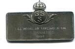 Schweden, Silber Plakette Gotland-Preisplakette des Visbypokal Segelwettbewerbes, -