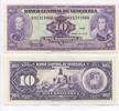 Venezuela, 10 Bolivares -
