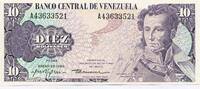 Venezuela, 10 Bolivares -