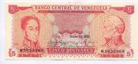 Venezuela, 5 Bolivares -