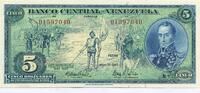 Venezuela, 5 Bolivares -