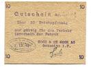 Sachsen 10 Reichspfennig 1.12.1947 Oelsnitz i.V.,Koch & te Kock A.G., unz 75,00 EUR  + 9,50 EUR frais d'envoi
