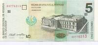 El Salvador, 5 Colones 2.3.1998 unz 19,95 EUR  + 9,50 EUR frais d'envoi
