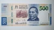 Mexico, 500 Pesos 19.05.2017 unz 50,00 EUR  + 9,50 EUR frais d'envoi