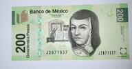 Mexico, 200 Pesos 27.10.2014 unz 25,00 EUR  + 9,50 EUR frais d'envoi