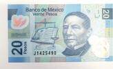 Mexico, 20 Pesos 10.6.2013 unz 6,00 EUR  + 6,00 EUR frais d'envoi