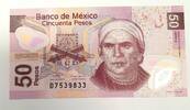 Mexico, 50 Pesos 5.11.2004 unz 19,95 EUR  + 9,50 EUR frais d'envoi