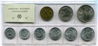Ungarn KMS 1980 ~ offizieller Kursm&uuml;nzensatz ~ stgl 30,00 EUR  + 9,50 EUR frais d'envoi