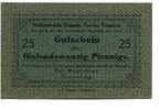 Pommern 25 Pfg. o.D. Demmin, unz 15,00 EUR  + 9,50 EUR frais d'envoi