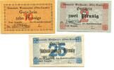 Schlesien 2 Pfg. 10 Pfg. 25 Pfg. o.D.-31.12.1918 Wei&szlig;wasser O.L., unz 39,00 EUR  + 9,50 EUR frais d'envoi
