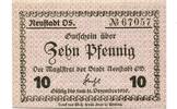 Schlesien 10 Pfg. 31.12.1919 Neustadt,Prudnik, unz 12,00 EUR  + 9,50 EUR frais d'envoi