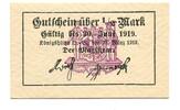 Schlesien 50 Pfg. 31.3.1919-30.6.1919 K&ouml;nigsh&uuml;tte,Krolewska Huta,heute C... 25,00 EUR  + 9,50 EUR frais d'envoi