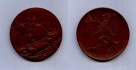 DDR/Meissen, Porzellan-Medaille, Stadt Meissen-Elbe, -