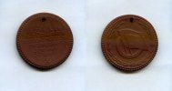 DDR/Berlin, Porzellan-Medaille, 5 Jahre Gesellschaft für Deutsch-Sowj.Freundschaft, -