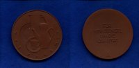 Meissen, Porzellan-Medaille, VVB Keramik, -