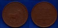 Güstrow, Porzellan-Medaille, 1228-1978 750 Jahre Stadtrecht, -