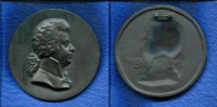 Musiker, Eisen-Kunstguss, Mozart, -