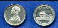 Großbritannien, Zn.-Medaille, Georg Stephanson 1781-1848, -