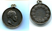 Preussen, Ag.Medaille, Wilhelm I. 1861-1888 "Dem besten Schützen", -