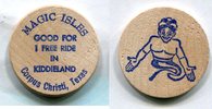 USA Wooden Nickel - Corpus Christi, Texas - -