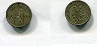 Norwegen 10 Öre ~ Oskar II. ~ -