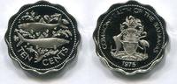 Bahamas 10 Cents ~ 2 Fische ~ -