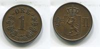 N0rwegen, 1 Öre Oscar II.1872-1905, -