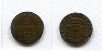 Preussen, 1 Pfennig Friedrich Wilhelm III.1797-1840, -
