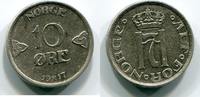 Norwegen 10 Öre ~ Haakon VII. ~ -