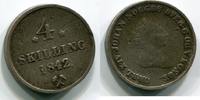 Norwegen 4 Skilling ~ Carl XIV. Johann ~ -