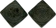 Sachsen, Taler-Klippe Johann Georg u.August 1611-1615 -