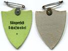 Deutsches Reich Pappe Abzeichen ~ Sängerfest Schafwedel ~ -