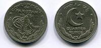 Pakistan 1/4 Rupee ~ Kursmünze ~ -