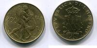 San Marino 200 Lire ~ F.A.O. ~ -