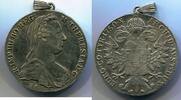 Österreich 1 Taler ~ Maria Theresia als Anhänger umgearbeitet ~ -