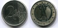 Deutschland 2 Euro ~ auf durchgehende Kupfer Nickel Ronde geprägt - unmagnetisch ~ -