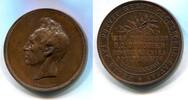 Belgien, Br-.Medaille Barthélemy Charles Joseph Dumortier 1797-1878, -
