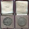 Baden Mannheim, Bronze Medaille vers. Ehrenmedaille des Verbandes Südwestdeutscher Industrieeller Mannheim, -