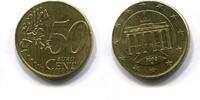 Deutschland, 50 Cent Fehlprägung 50 Cent auf 20 Cent Ronde, -