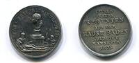 Baden, Silber Medaille Karl Friedrich 1738-1806-Huldigung der Stadt Mannheim- -