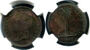 Liberia, 1 Cent Kupfer Probe, -