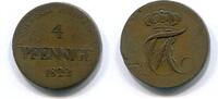 Anhalt-Bernburg, 4 Pfennig Alexius-Friedrich-Christian 1796-1834, -